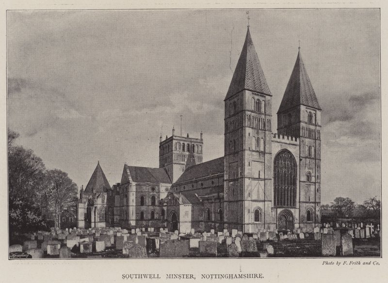 Cattedrale di Southwell, Nottinghamshire da English Photographer
