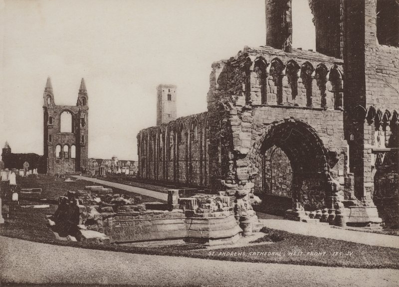 Cattedrale di St Andrews, facciata ovest da English Photographer
