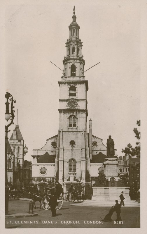Chiesa di St Clements Danes, Londra da English Photographer