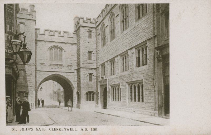 Porta di St John, Clerkenwell, Londra da English Photographer