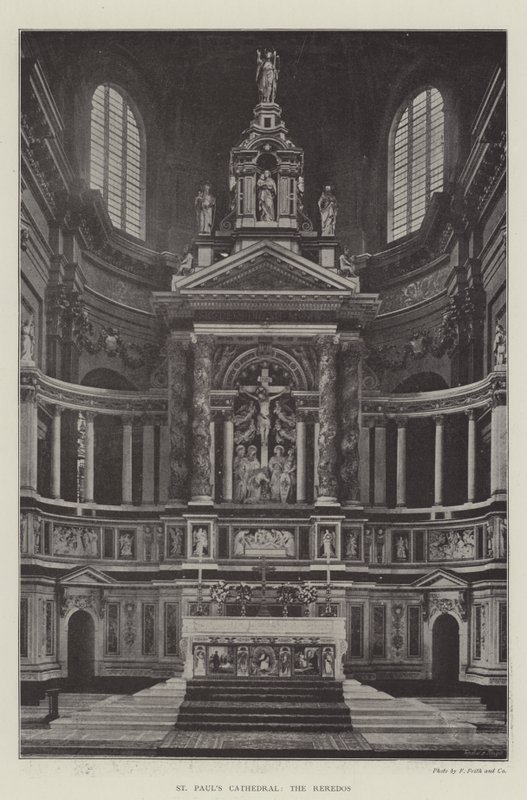 Cattedrale di San Paolo, il Reredos da English Photographer