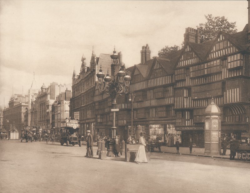 Staple Inn, Holborn, Londra, inizio XX secolo da English Photographer