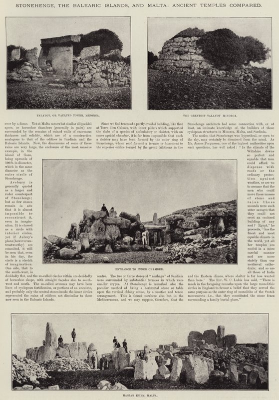 Stonehenge, le Isole Baleari e Malta, Templi Antichi a Confronto da English Photographer