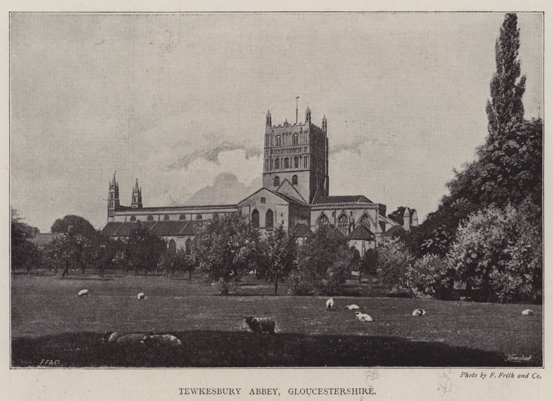 Abbazia di Tewkesbury, Gloucestershire da English Photographer