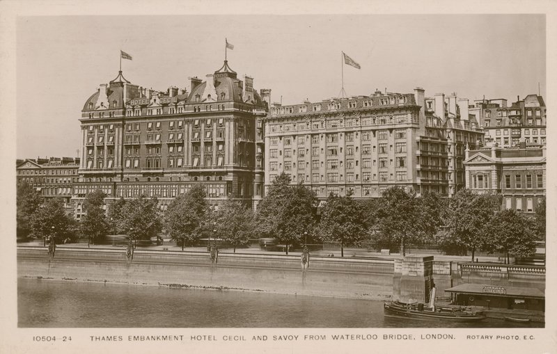 Hotel Cecil e Savoy dall