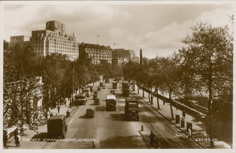 Thames Embankment, Londra da English Photographer