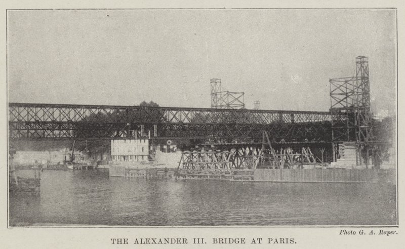 Il ponte Alessandro III a Parigi da English Photographer
