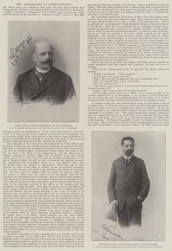 Gli Ambasciatori a Costantinopoli da English Photographer