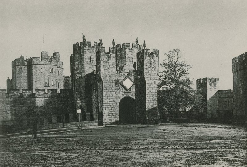 Il Barbican, Castello di Alnwick da English Photographer