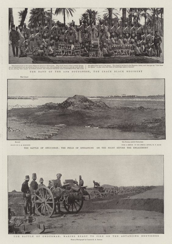 La battaglia di Omdurman da English Photographer