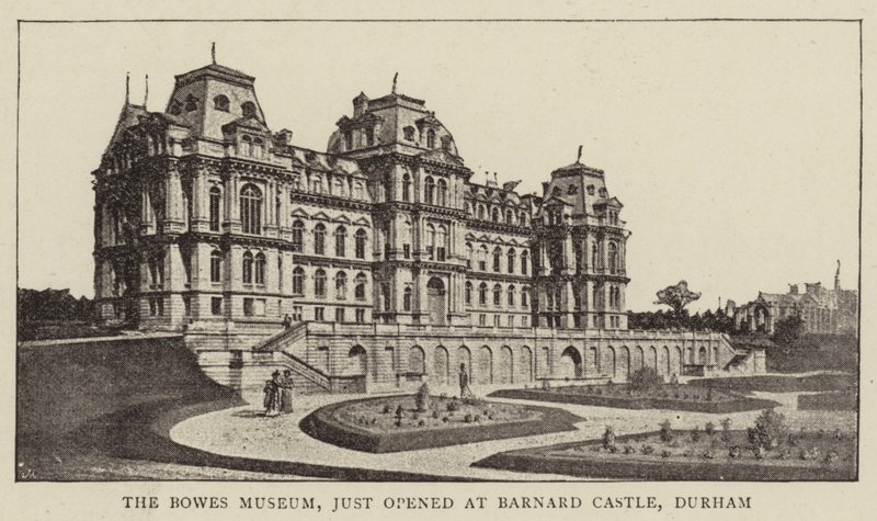 Il Museo Bowes, appena Aperto a Barnard Castle, Durham da English Photographer