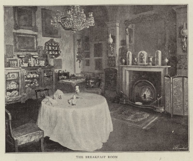 La sala da pranzo da English Photographer