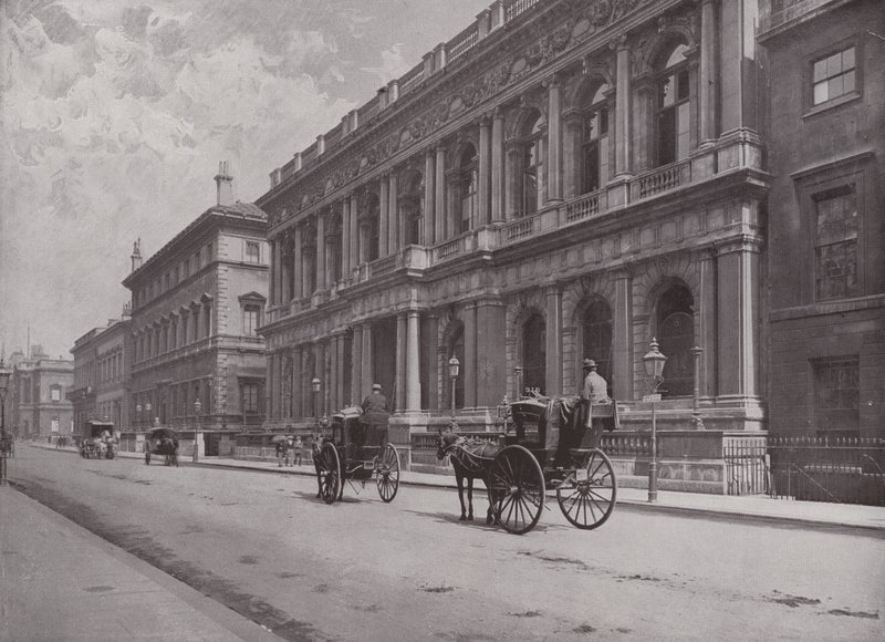 I club Carlton e Reform, Pall Mall da English Photographer