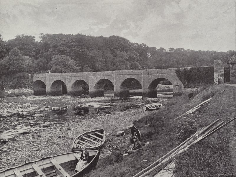 Il ponte del castello, Buncrana da English Photographer