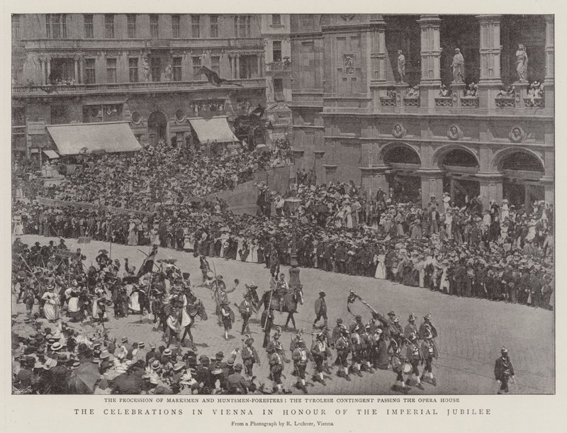 Le celebrazioni a Vienna in onore del Giubileo Imperiale da English Photographer