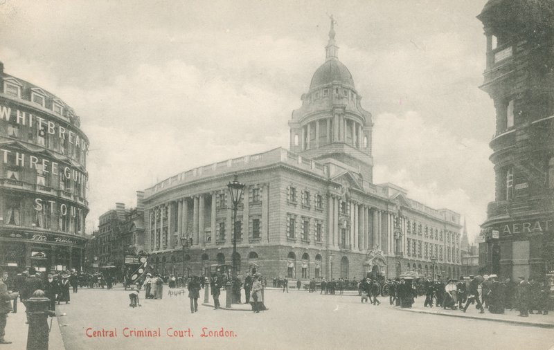 Il Tribunale Penale Centrale, Londra da English Photographer