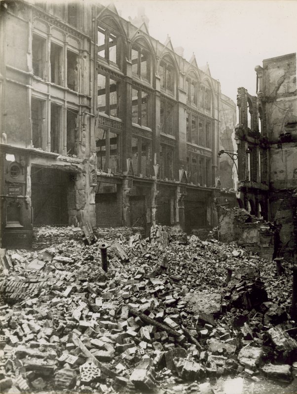 La città di Londra dopo un