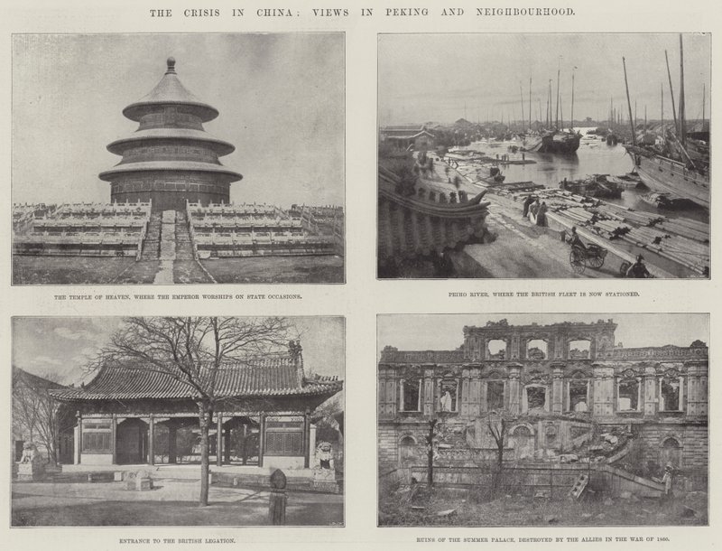 La crisi in Cina, vedute di Pechino e dintorni da English Photographer