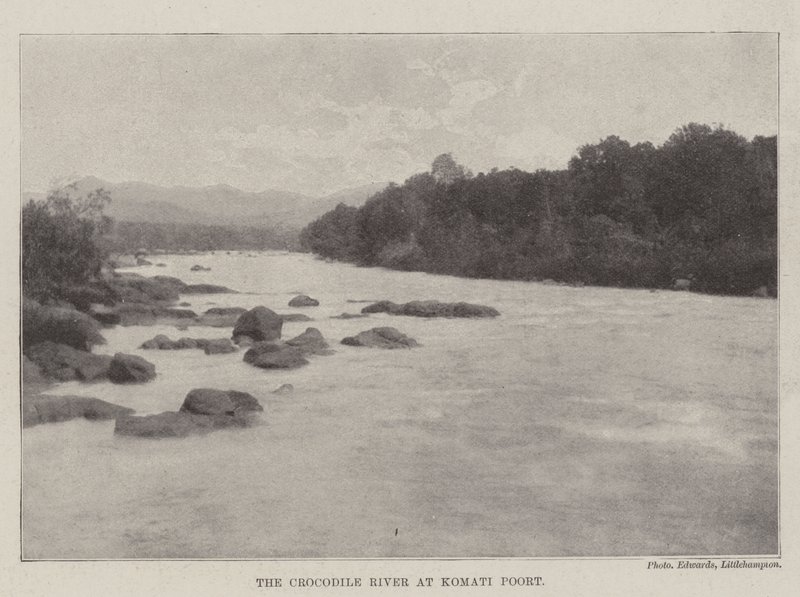 Il fiume dei coccodrilli a Komati Poort da English Photographer
