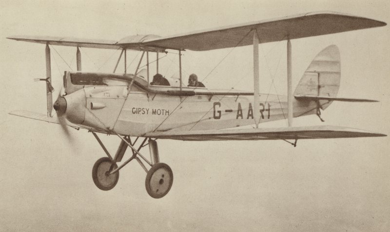 Il De Havilland "Moth" da English Photographer