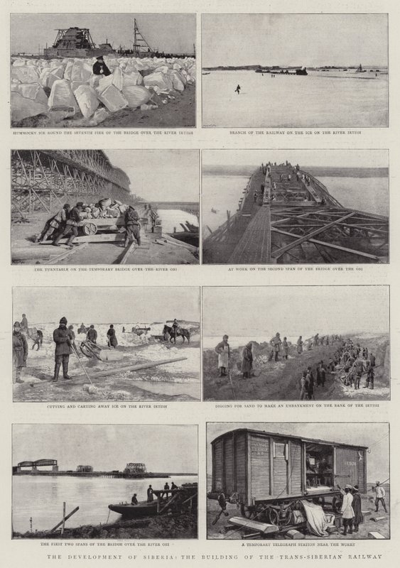 Lo sviluppo della Siberia, la costruzione della ferrovia Transiberiana da English Photographer