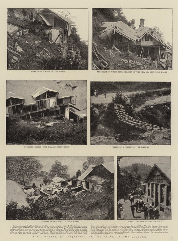 Il Disastro a Darjeeling, sulla Traccia del Ciclone da English Photographer