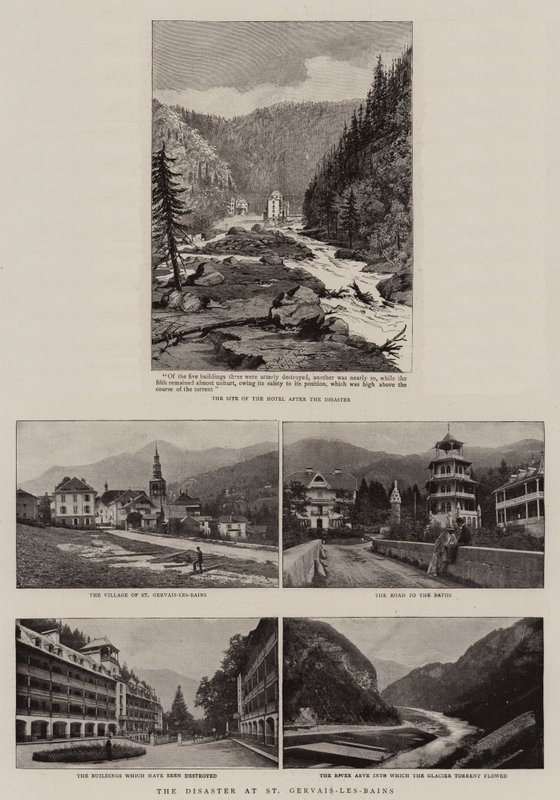 Il disastro a St Gervais-les-Bains da English Photographer