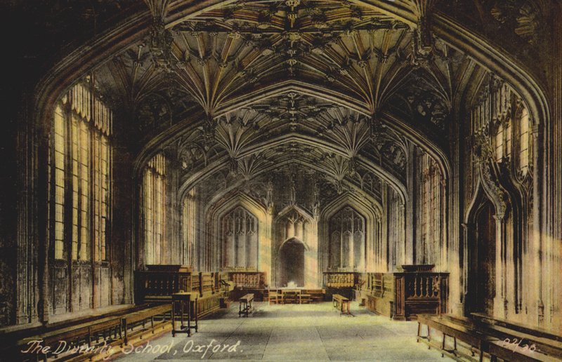 La Divinity School, Oxford (foto a colori) da English Photographer