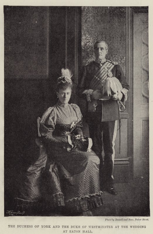 La duchessa di York e il duca di Westminster al matrimonio a Eaton Hall da English Photographer