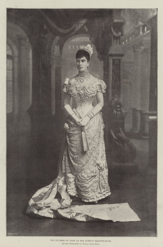 La duchessa di York alla sala delle udienze della regina da English Photographer