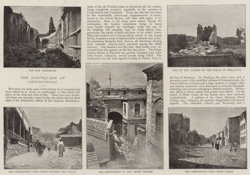Il terremoto a Costantinopoli da English Photographer
