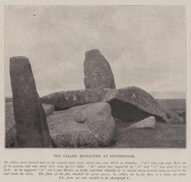 I monoliti caduti a Stonehenge da English Photographer