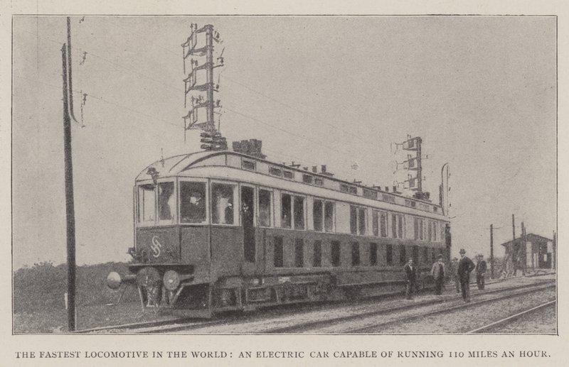La locomotiva più veloce del mondo, un