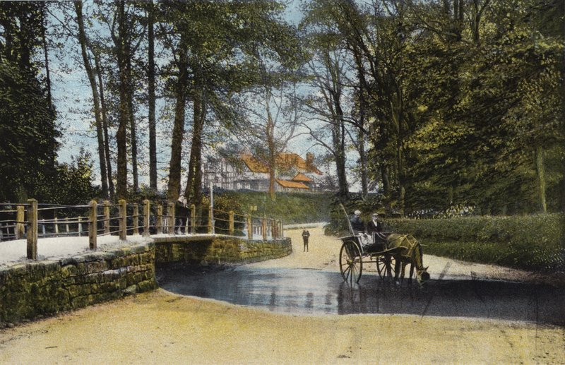 Il guado, Kenilworth da English Photographer