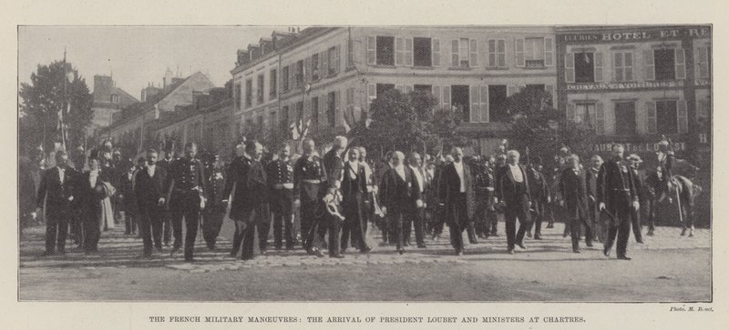 Le manovre militari francesi, l