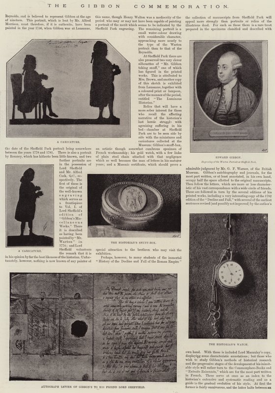 La commemorazione di Gibbon da English Photographer