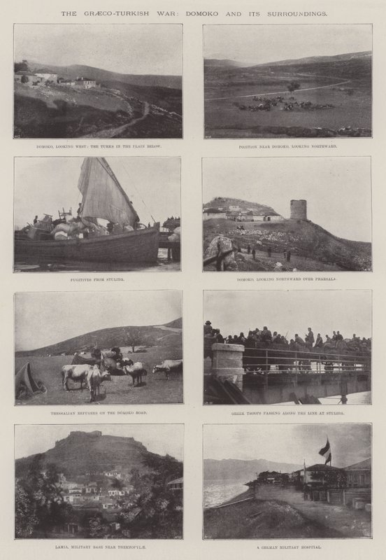 La guerra greco-turca, Domoko e i suoi dintorni da English Photographer