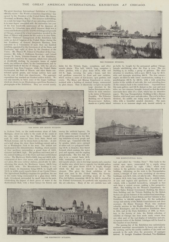 La grande esposizione internazionale americana a Chicago da English Photographer