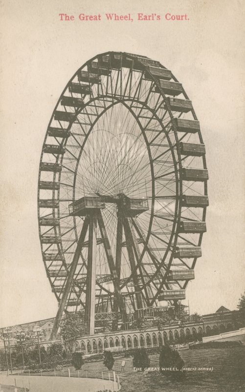 La Grande Ruota, Earls Court, Londra da English Photographer