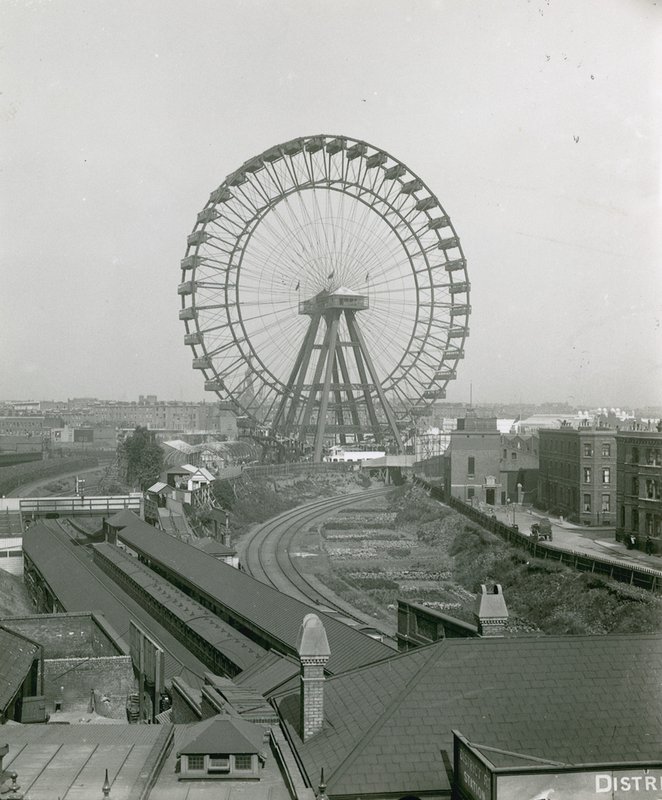 La Grande Ruota, Earls Court; Londra da English Photographer