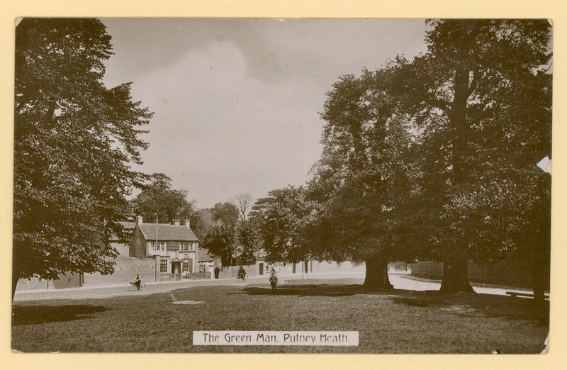 The Green Man, Putney Heath, Londra da English Photographer