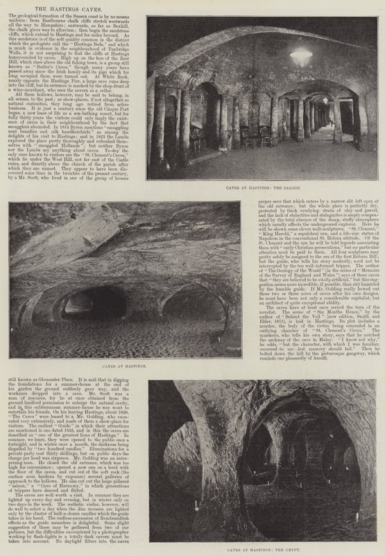 Le grotte di Hastings da English Photographer