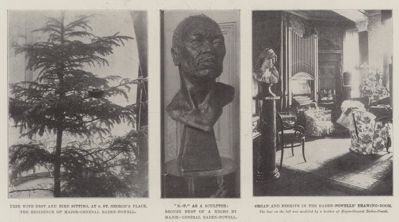 La casa di Baden-Powell da English Photographer