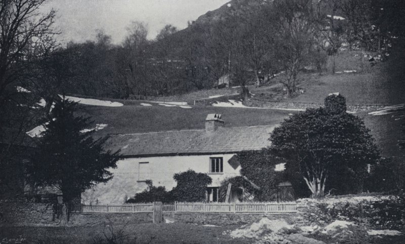 La casa di Hartley Coleridge e De Quincey, Nab Cottage, Rydal da English Photographer