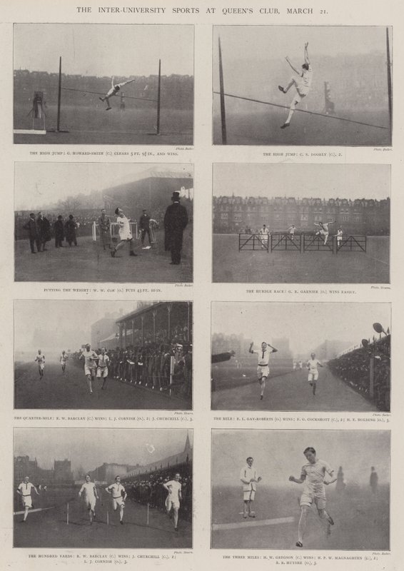 Gli Sport Interuniversitari al Queens Club, 21 Marzo da English Photographer