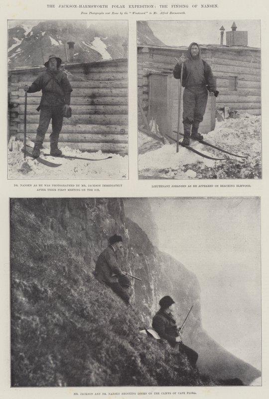 La spedizione polare Jackson-Harmsworth, il ritrovamento di Nansen da English Photographer