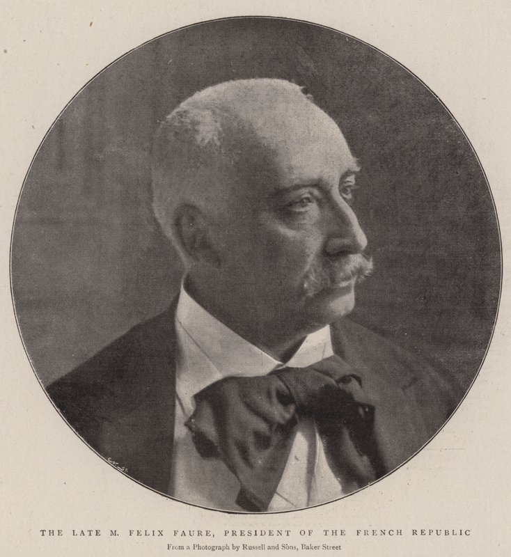 Il defunto M. Felix Faure, Presidente della Repubblica Francese da English Photographer