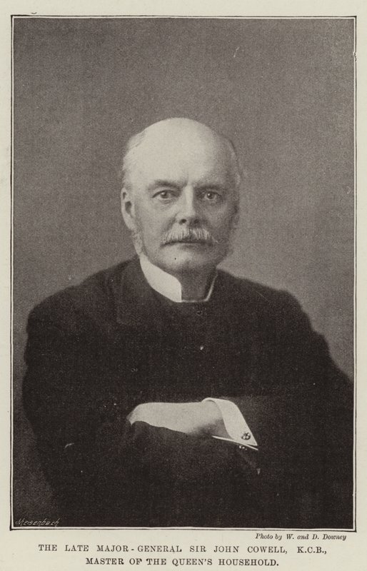 Il Defunto Maggior Generale Sir John Cowell, KCB, Maestro della Casa della Regina da English Photographer