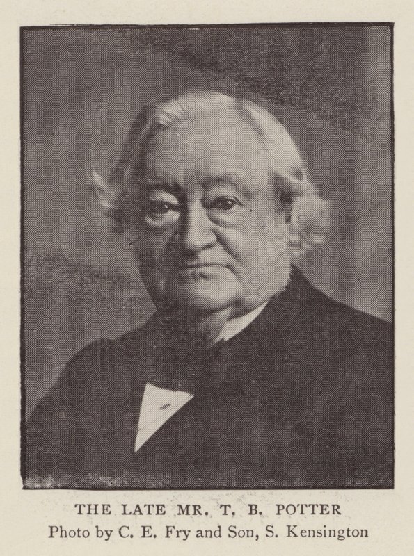Il defunto signor T B Potter da English Photographer