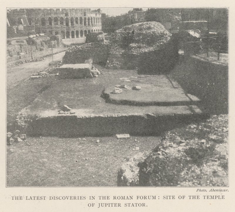 Le ultime scoperte nel Foro Romano, sito del Tempio di Giove Statore da English Photographer